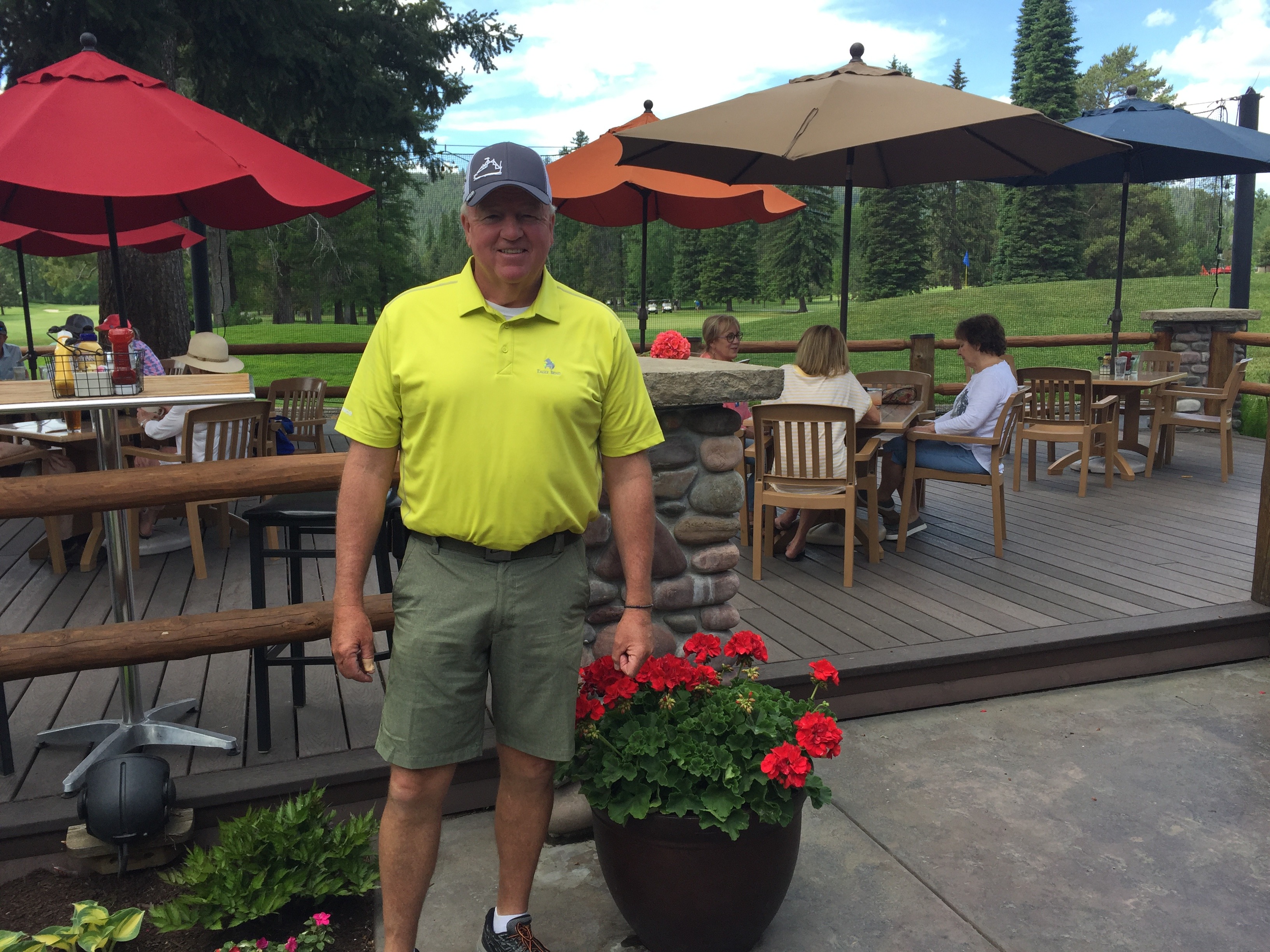 Wonderful Day in whitefish Western Montana PGA